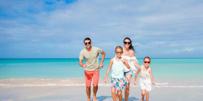 famille aux Caraïbes