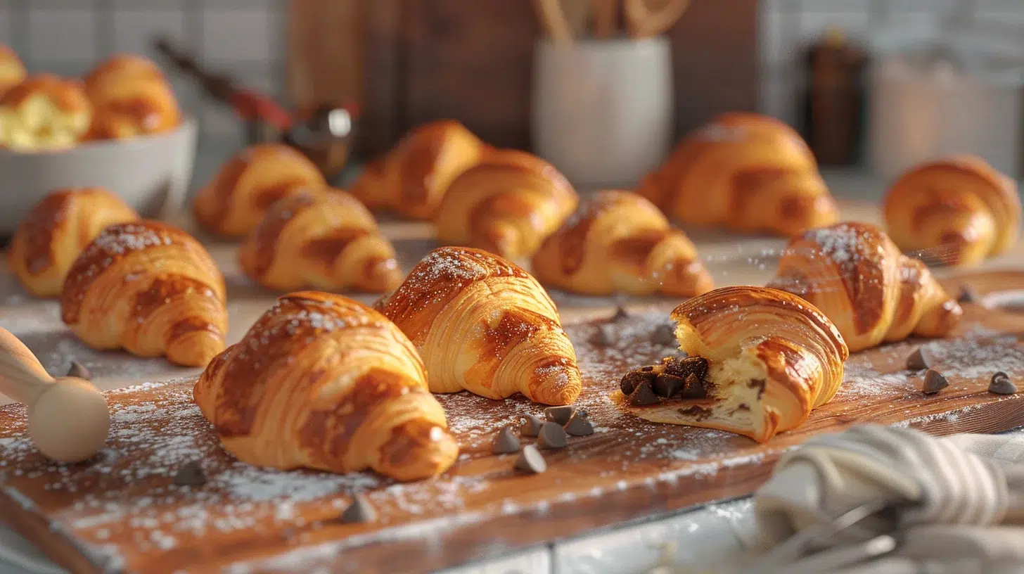 réaliser croissants